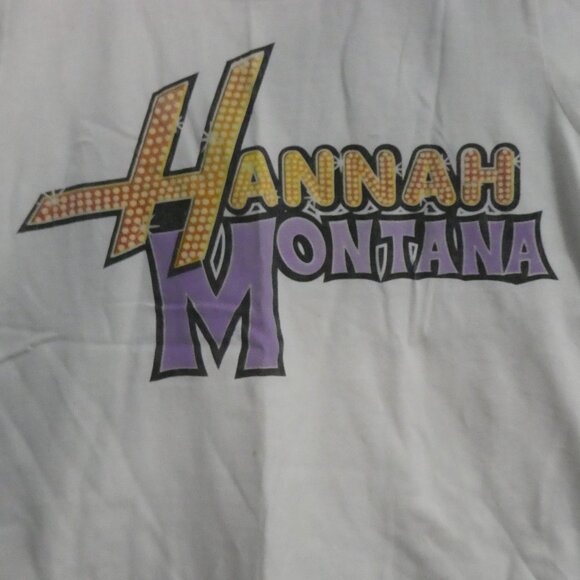 DISNEY STORE - Tween Fit | medium (10/12) | Hannah Montana Graphic Tee - Picture 1 of 14